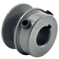 AK15 belt pulley sheave with 5/8 in bore, metal construction, V-belt groove