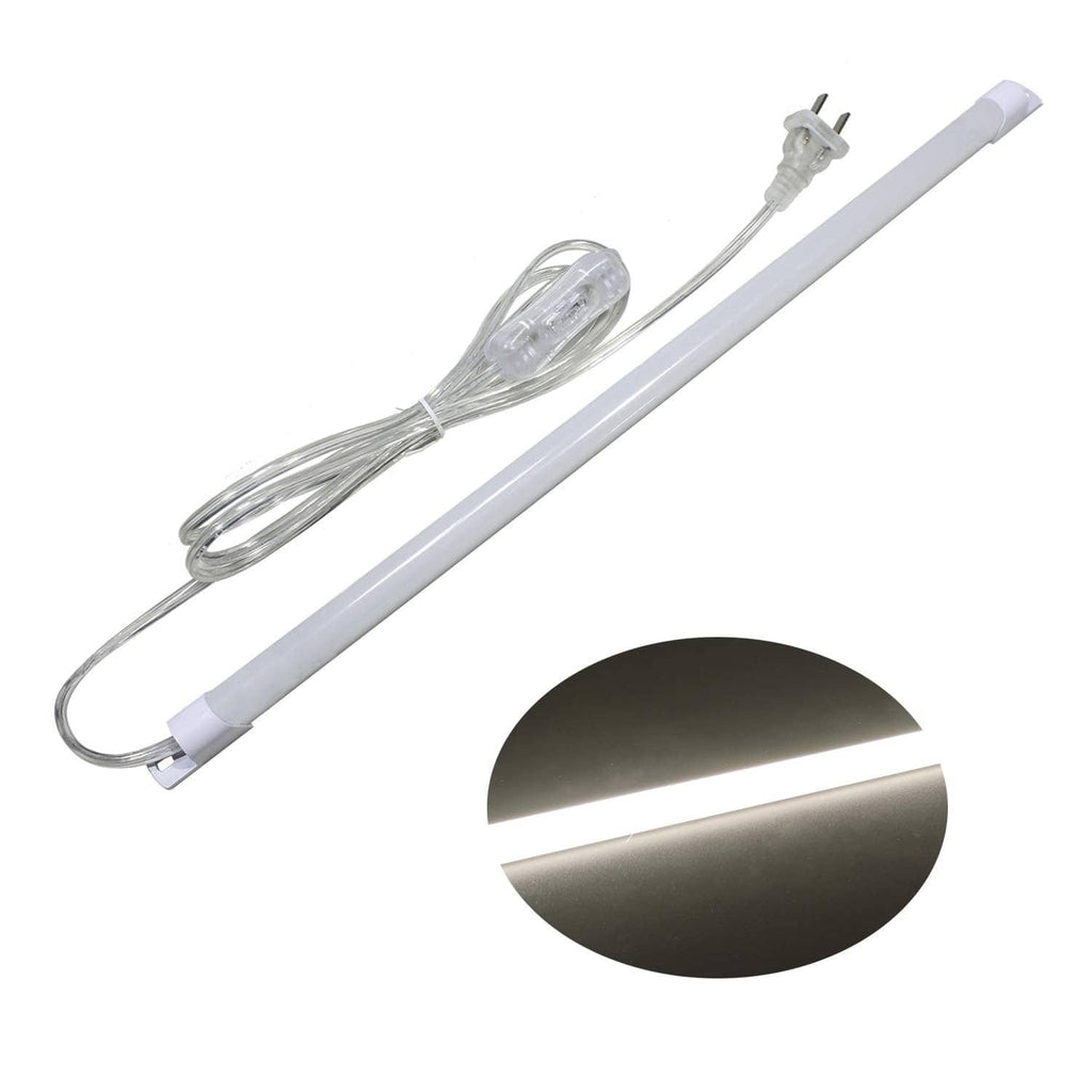 STBTECH under-cabinet LED light bar with power cord and plug