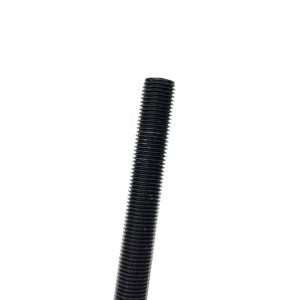 Threaded black shifter linkage stud/rod with full-length screw threads