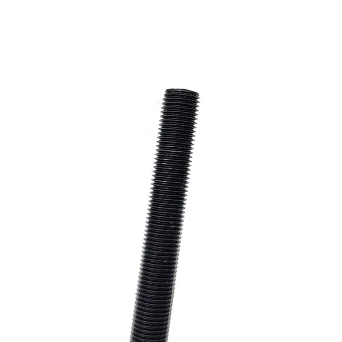 Threaded black shifter linkage stud/rod with full-length screw threads