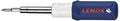 Blue LENOX 6-in-1 screwdriver multi-tool with interchangeable bit tips