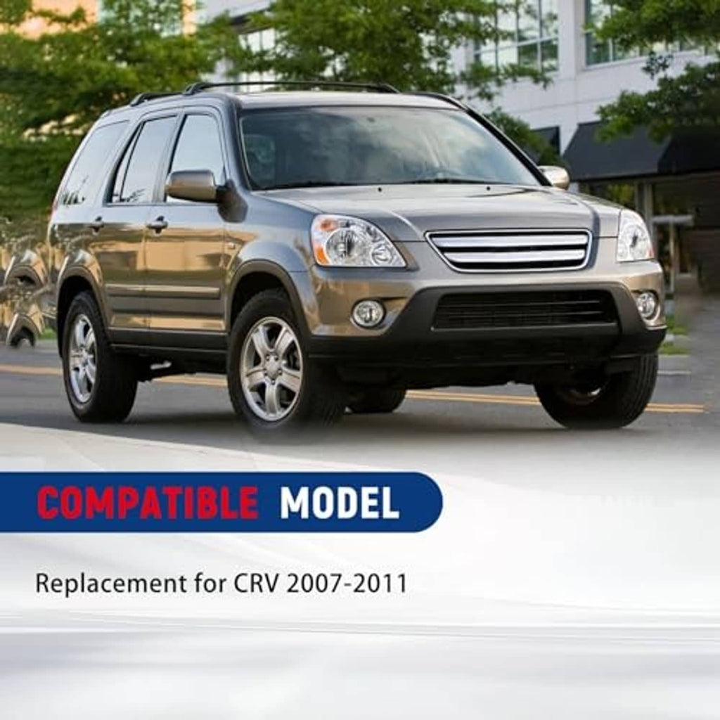 Black front bumper filler trim piece on SUV front near headlight and wheel