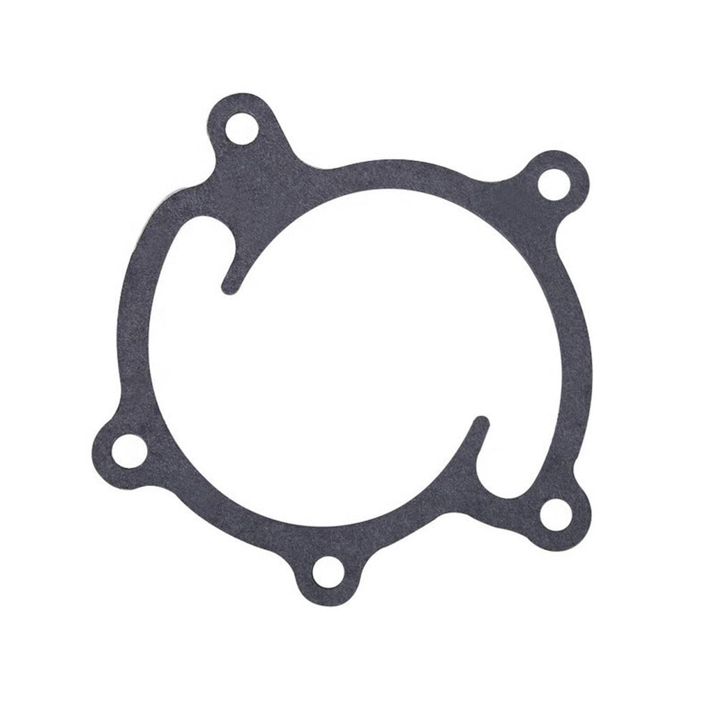 Dark engine water pump gasket seal ring with four mounting holes