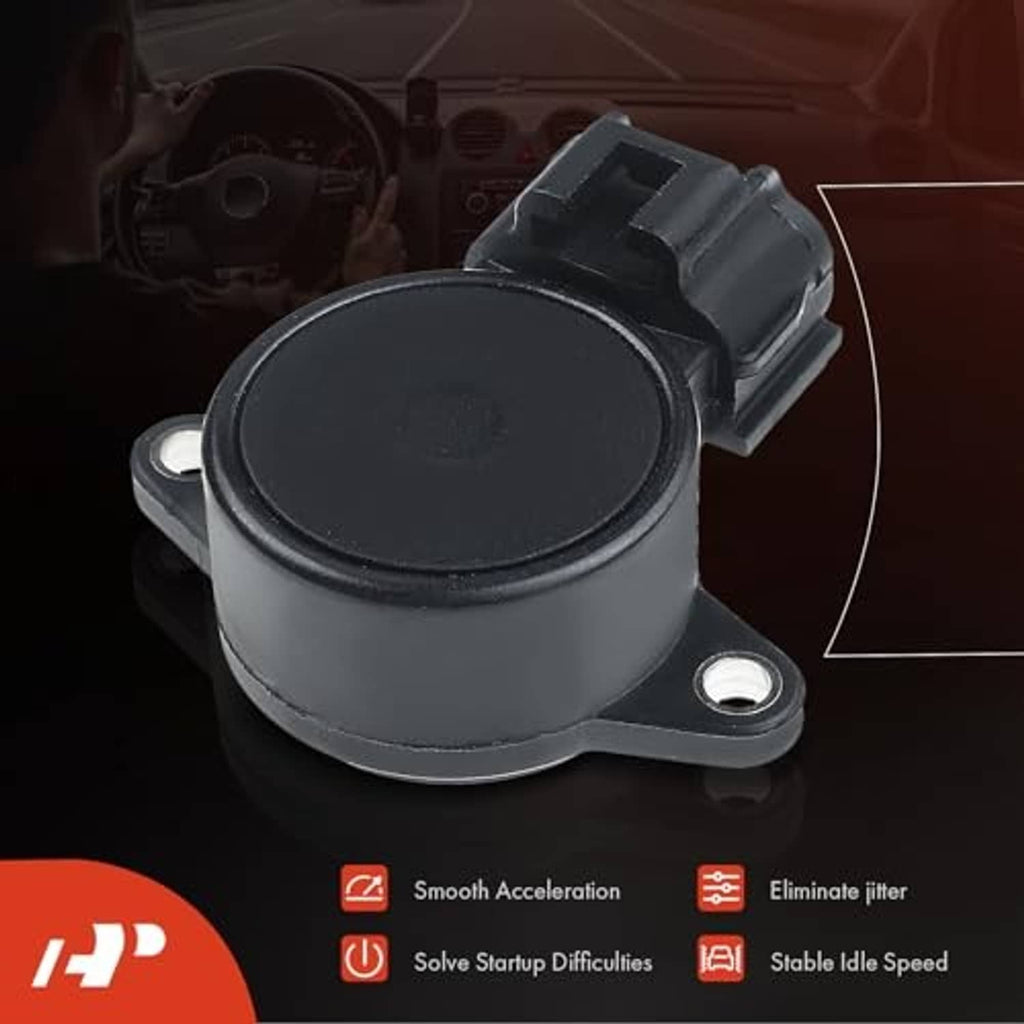 Throttle position sensor with round diaphragm top and side mounting holes