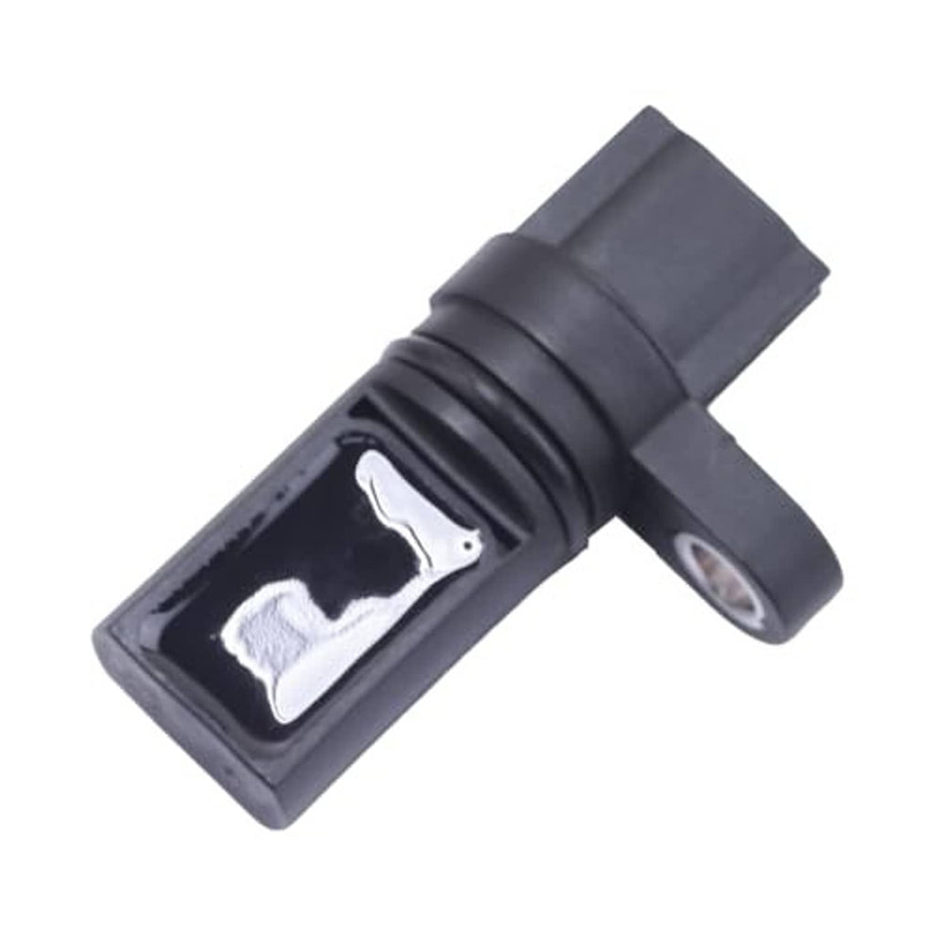 Camshaft position sensor with black wiring connector and side mounting ring