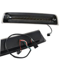 LED third brake light with clear lens and side screws, includes wiring pigtail