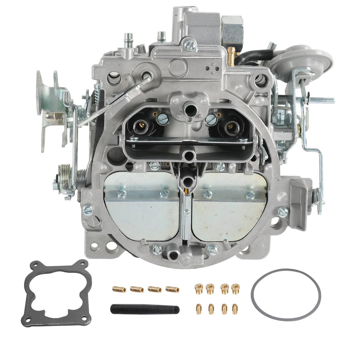 Quadrajet 4MV 4-barrel carburetor with gasket and small hardware parts