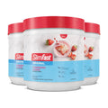 Slimfast meal replacement powder tubs, strawberry original, red lids