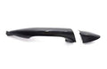 Primed black front passenger exterior door handle with integrated mounting clips