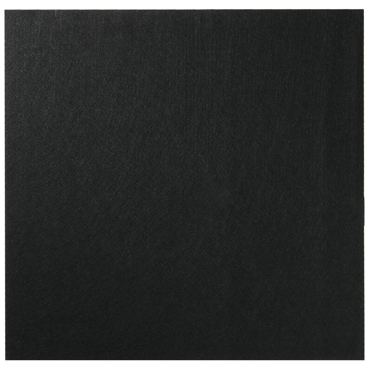 Square carpet tile with dark woven texture, flat surface