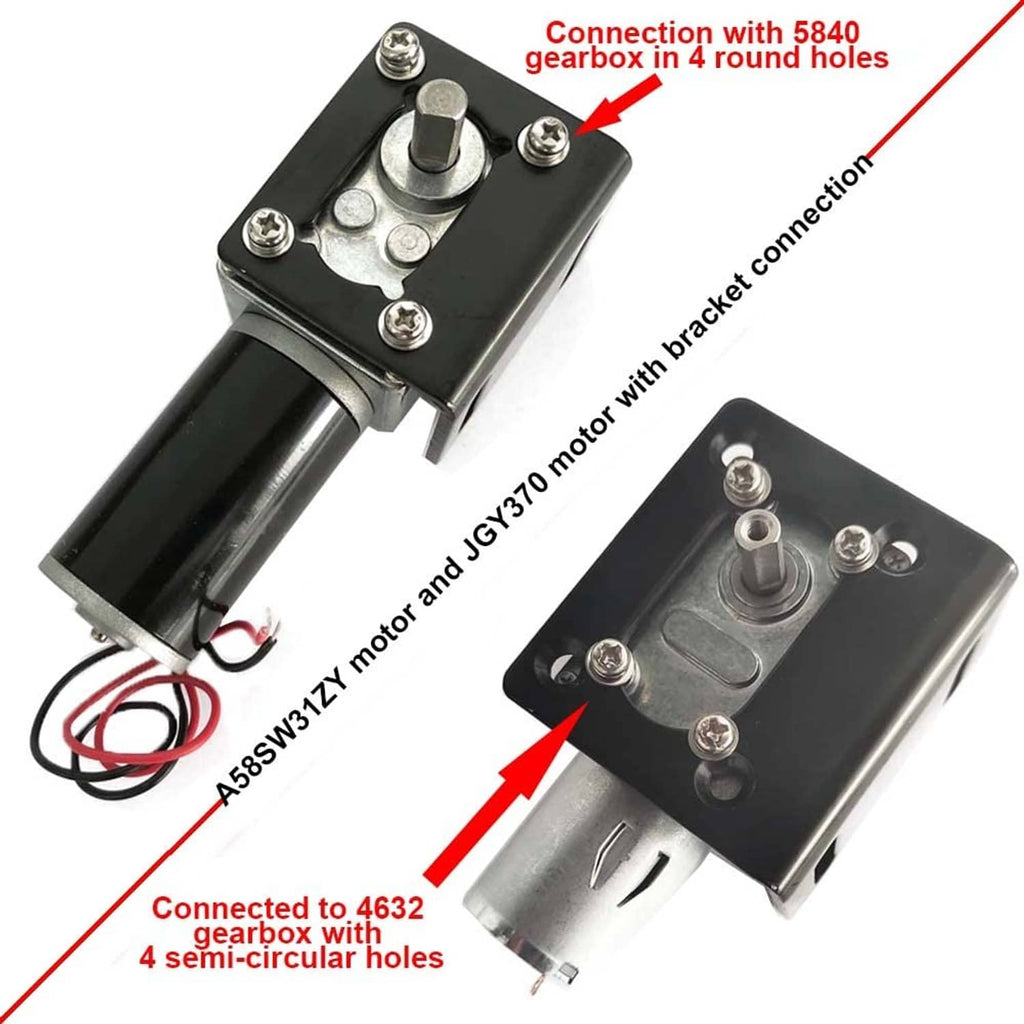 Black mounting bracket with screw holes, top plate, and connector post