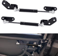 Black and chrome door strut kit with two shocks and mounting brackets