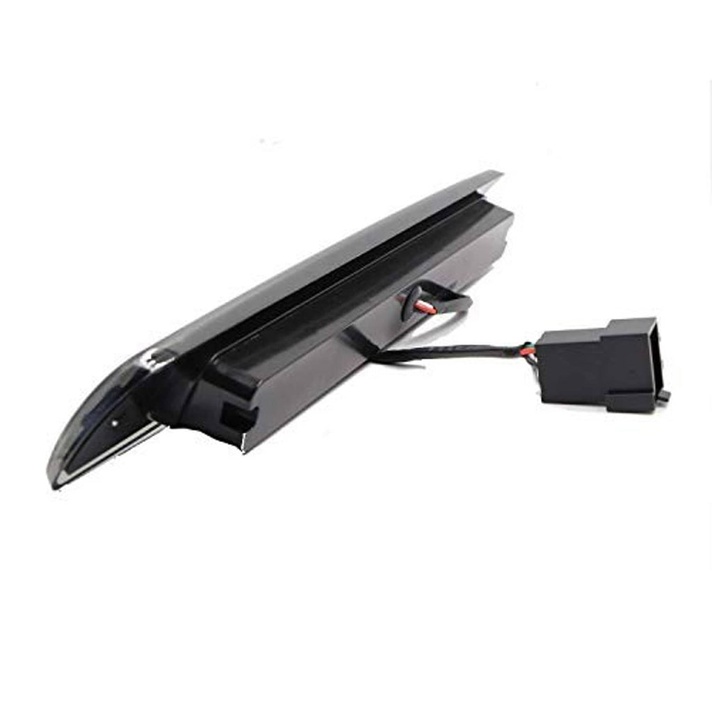 LED 3rd brake light with black housing, rear connector harness and mounting bracket