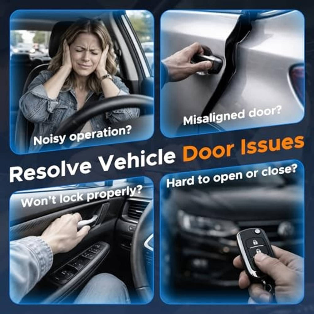 Driver holding key fob while checking vehicle door lock operation