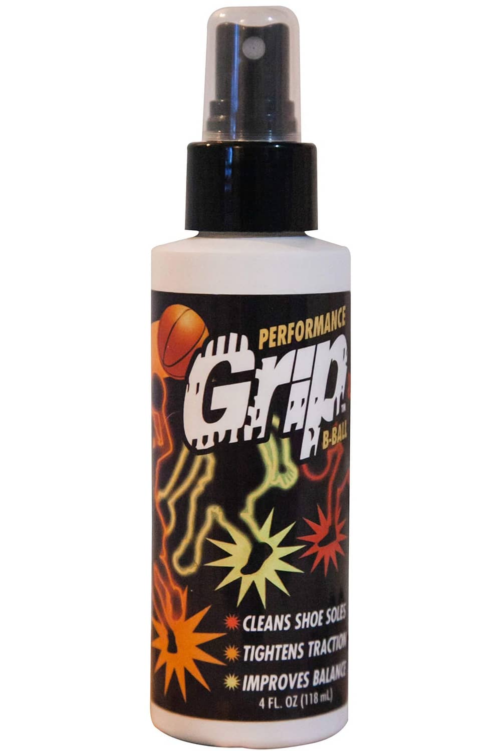Performance Grip shoe sole protector spray bottle with black mist sprayer and white label
