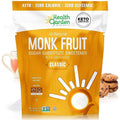 Health Garden Monk Fruit sugar substitute sweetener bag, Classic flavor, front view