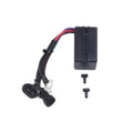 12V tilt trim relay with wiring harness, black module and electrical connectors