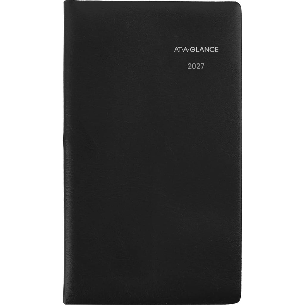 Black AT-A-GLANCE 2027 planner cover with centered AT-A-GLANCE lettering