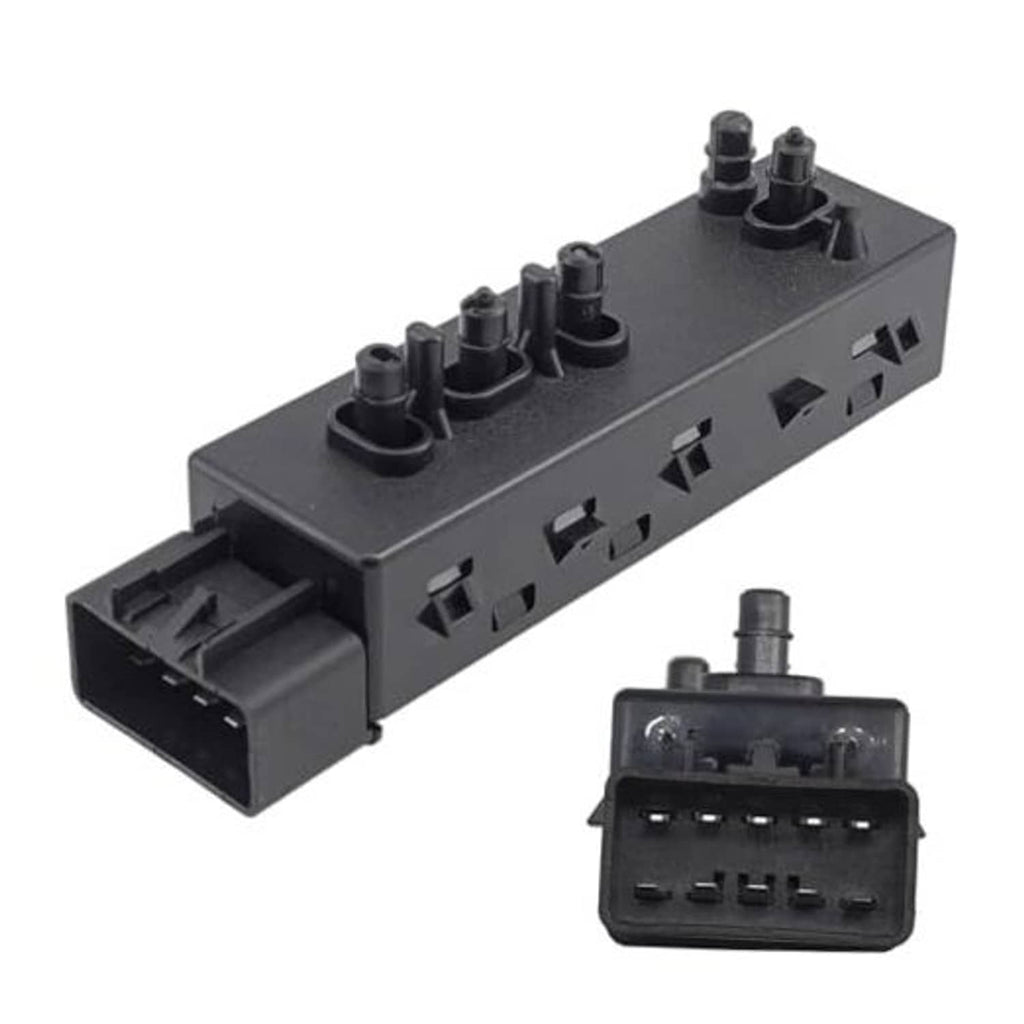8-way power seat switch module with pin connectors, front right passenger