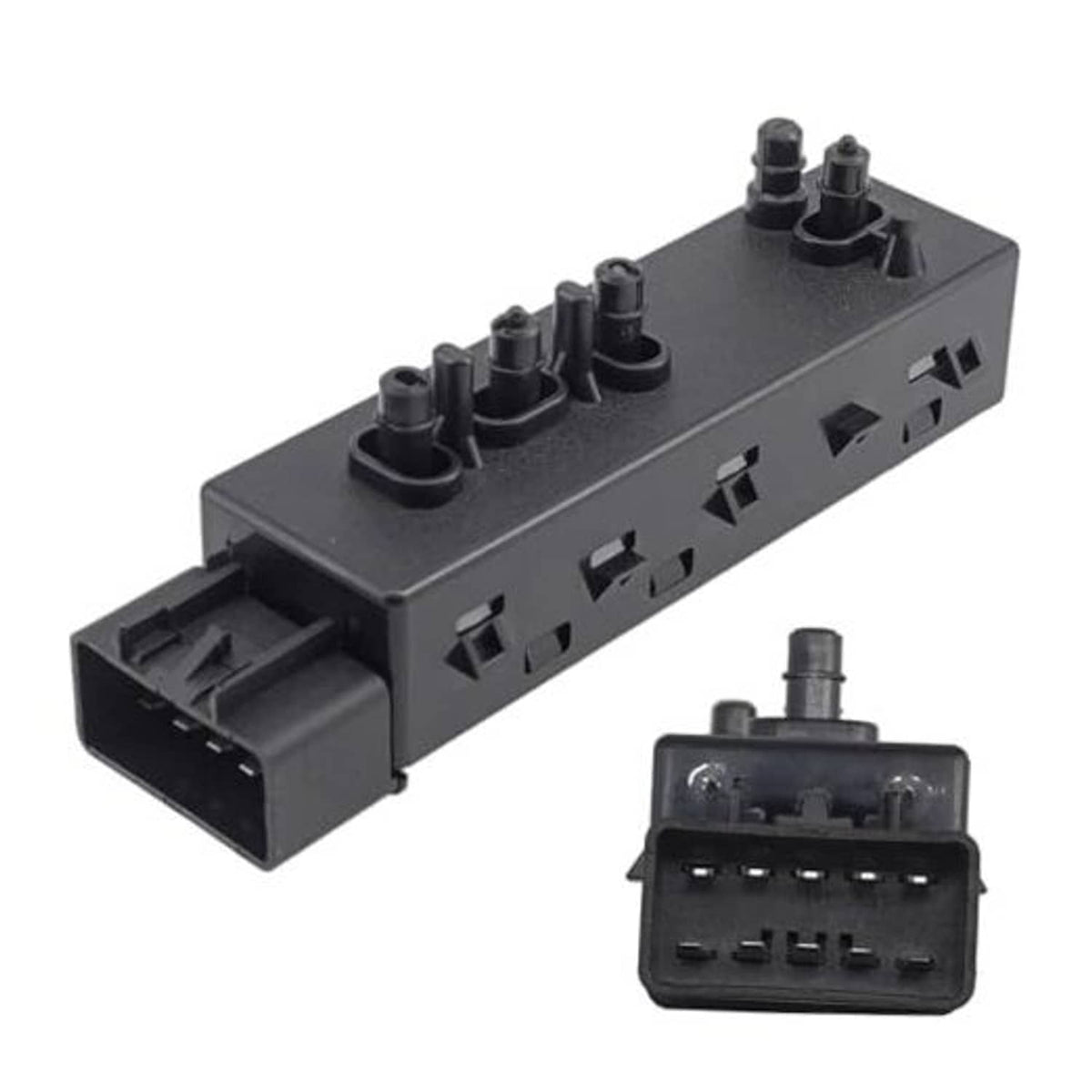 8-way power seat switch module with pin connectors, front right passenger