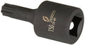 Black T50 internal star impact socket, 1/2-inch drive, Sunex 2690S5 model