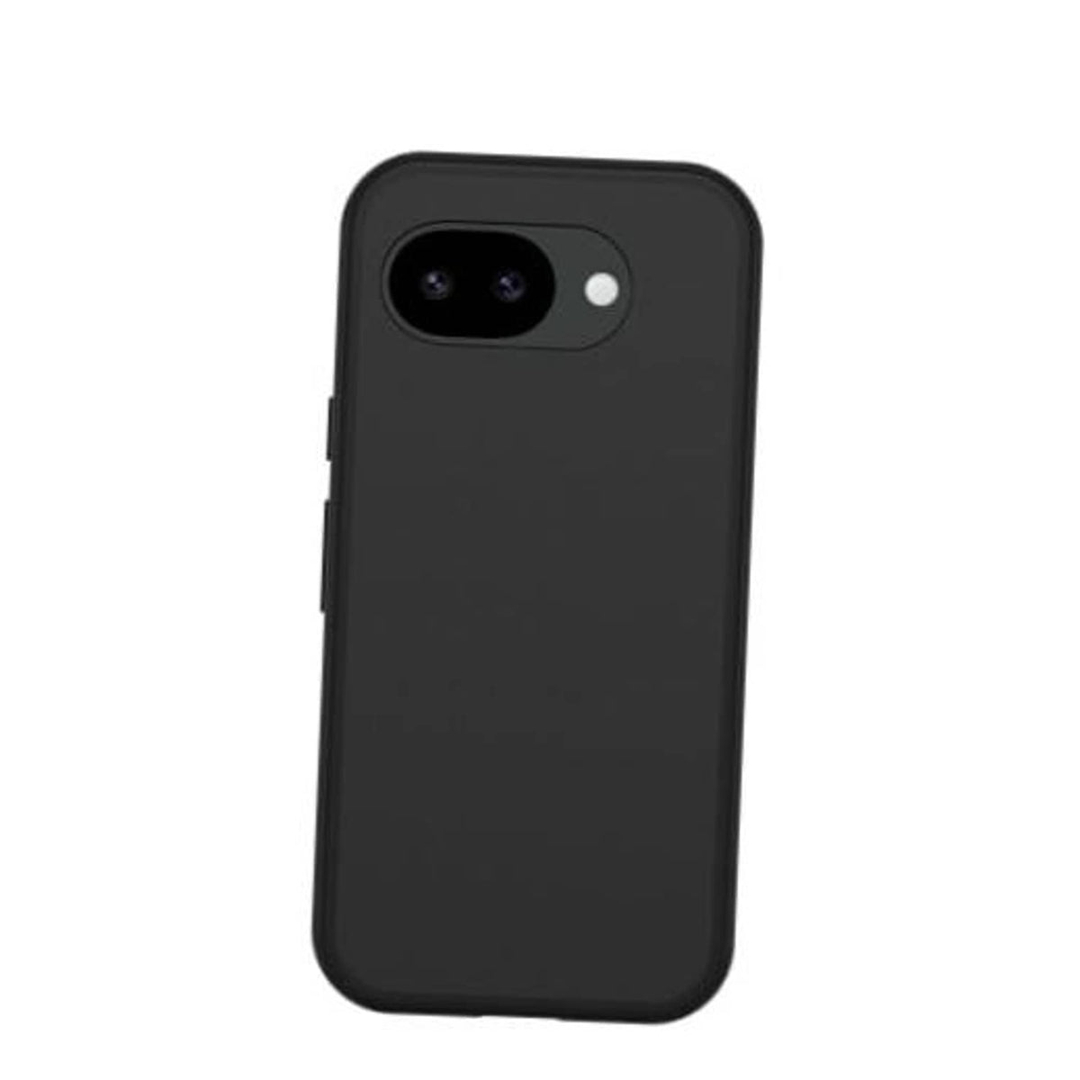Black ultra-thin phone case with camera cutout and side button openings