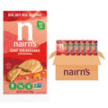 Nairn's gluten-free oat grahams original snack cracker box, red packaging with oats graphic