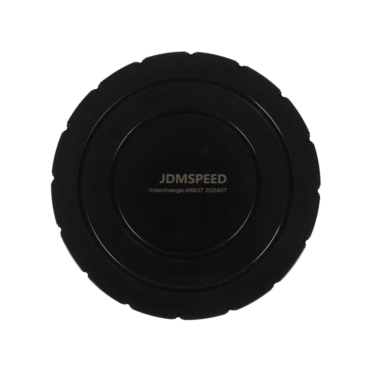 Air filter top cover with JDMSPEED text and circular rim