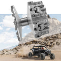 Primary clutch assembly with silver metal housing and large outer cover plate
