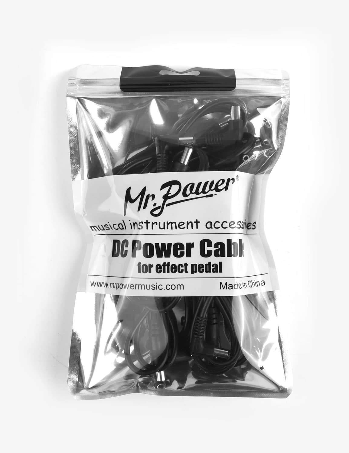Mr.Power DC power cable accessory in clear plastic bag