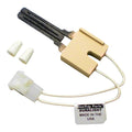 Furnace hot surface ignitor replacement with beige housing and black ceramic igniter rods