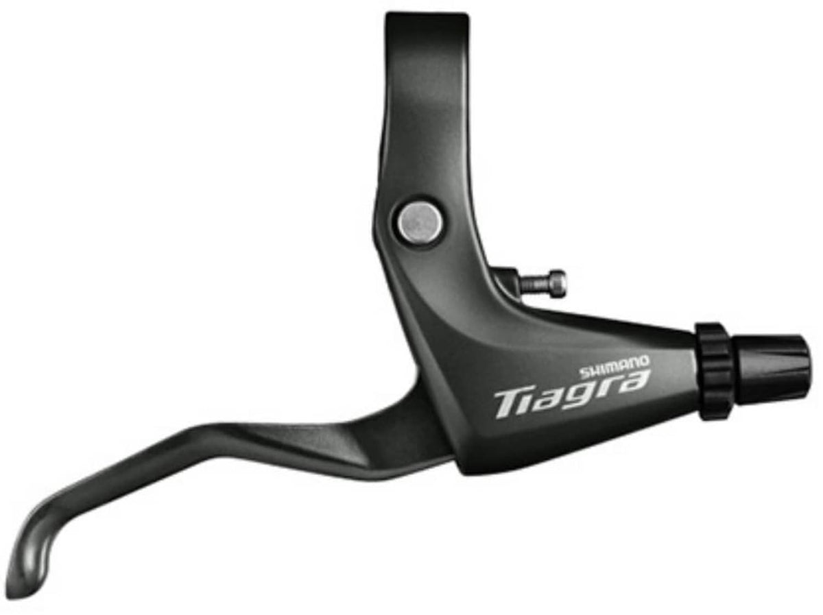Shimano Tiagra brake lever, black with textured hood and cable adjuster
