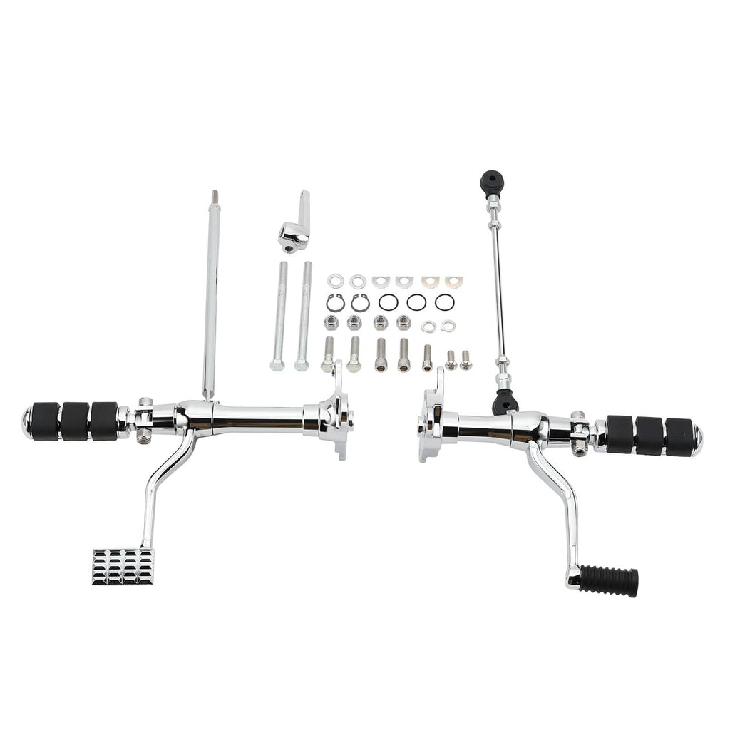 RivetOak Complete Forward Control Pegs Levers & Linkage For Sportster 883 1200 1991-2003