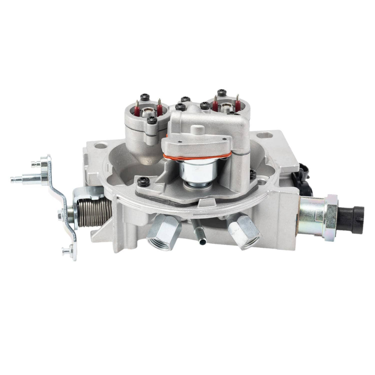 Throttle body assembly with throttle actuator housing and mounting brackets