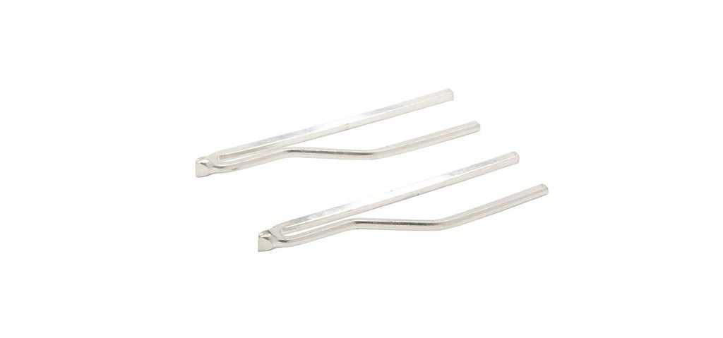 Replacement soldering gun tips, multiple metal prong pieces