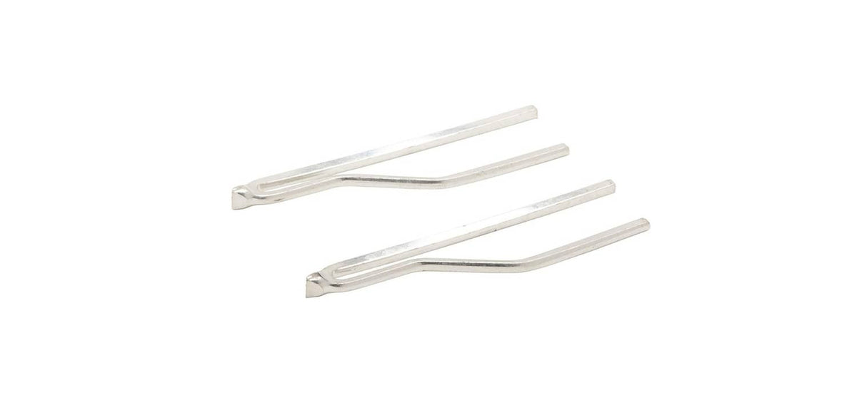 Replacement soldering gun tips, multiple metal prong pieces