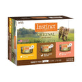 Instinct original grain-free wet cat food variety pack box, 12 count cans display