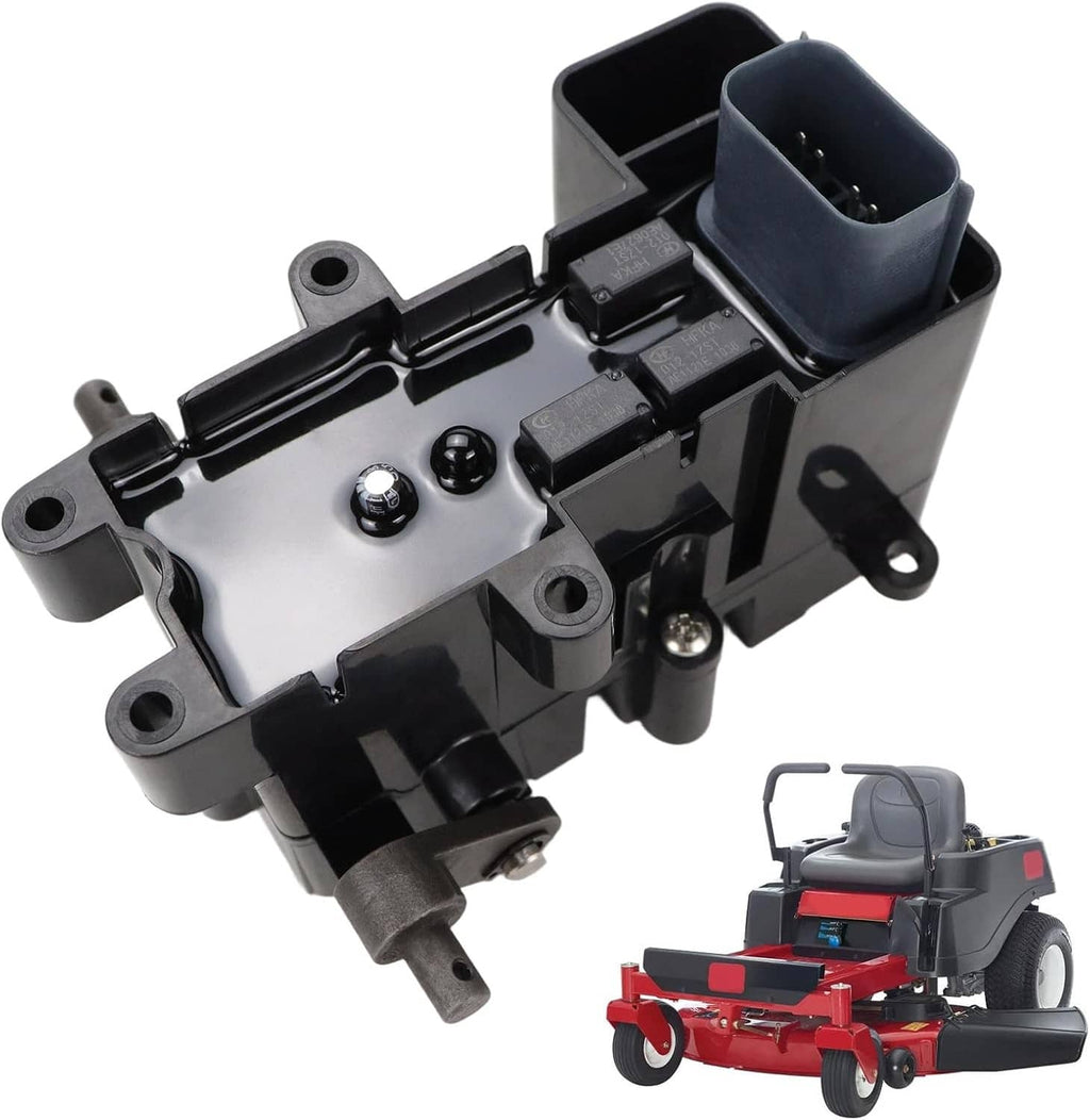 Brake control module assembly with mounting tabs and wiring connector housing