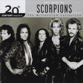 Scorpions Millennium Collection audio CD cover with band group portrait
