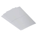 Adhesive polarizing film sheets, light gray, 3-pack, flat corner-cut pieces
