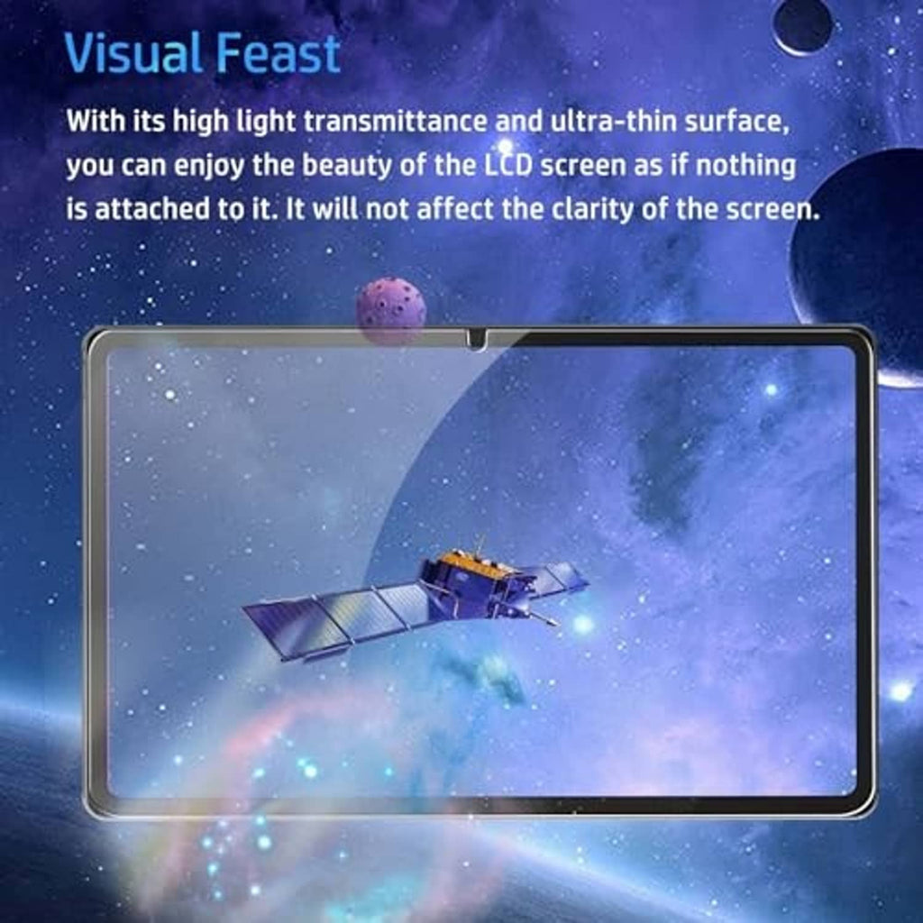 12.1-inch tempered glass screen protector overlay on tablet display