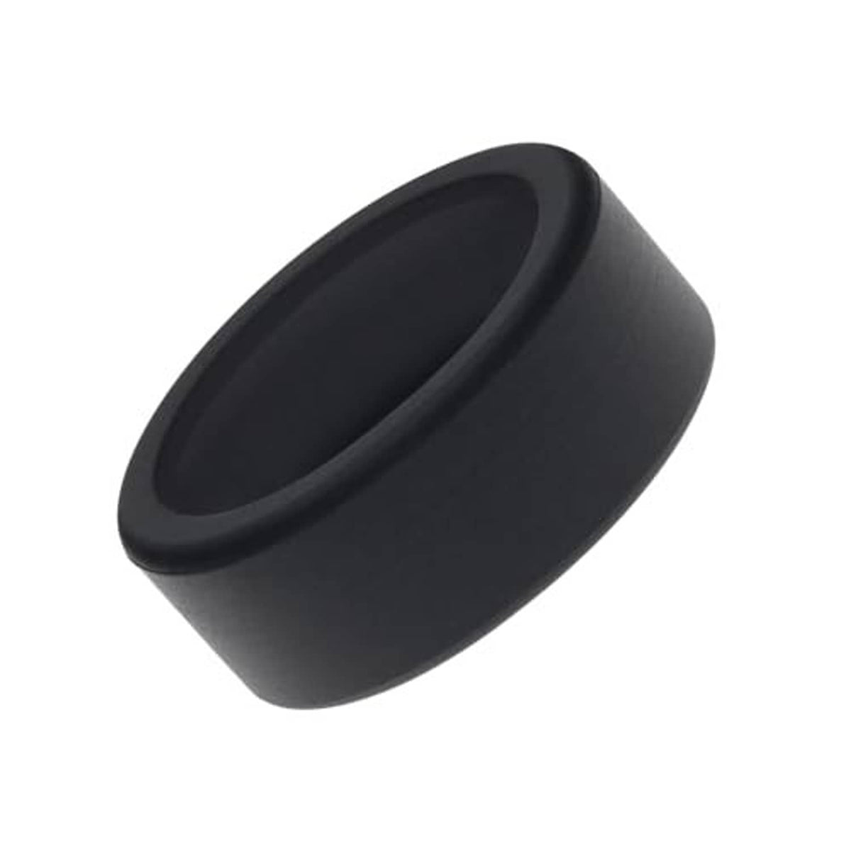 Black Oura ring cover protective sleeve with oval window