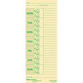 Manila weekly time card with Monday–Sunday IN/OUT columns and signature lines