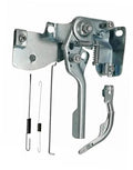 Throttle control assembly with lever, bracket, spring, and included mounting hardware