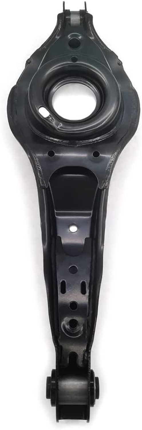 Rear suspension control arm assembly with circular joint opening