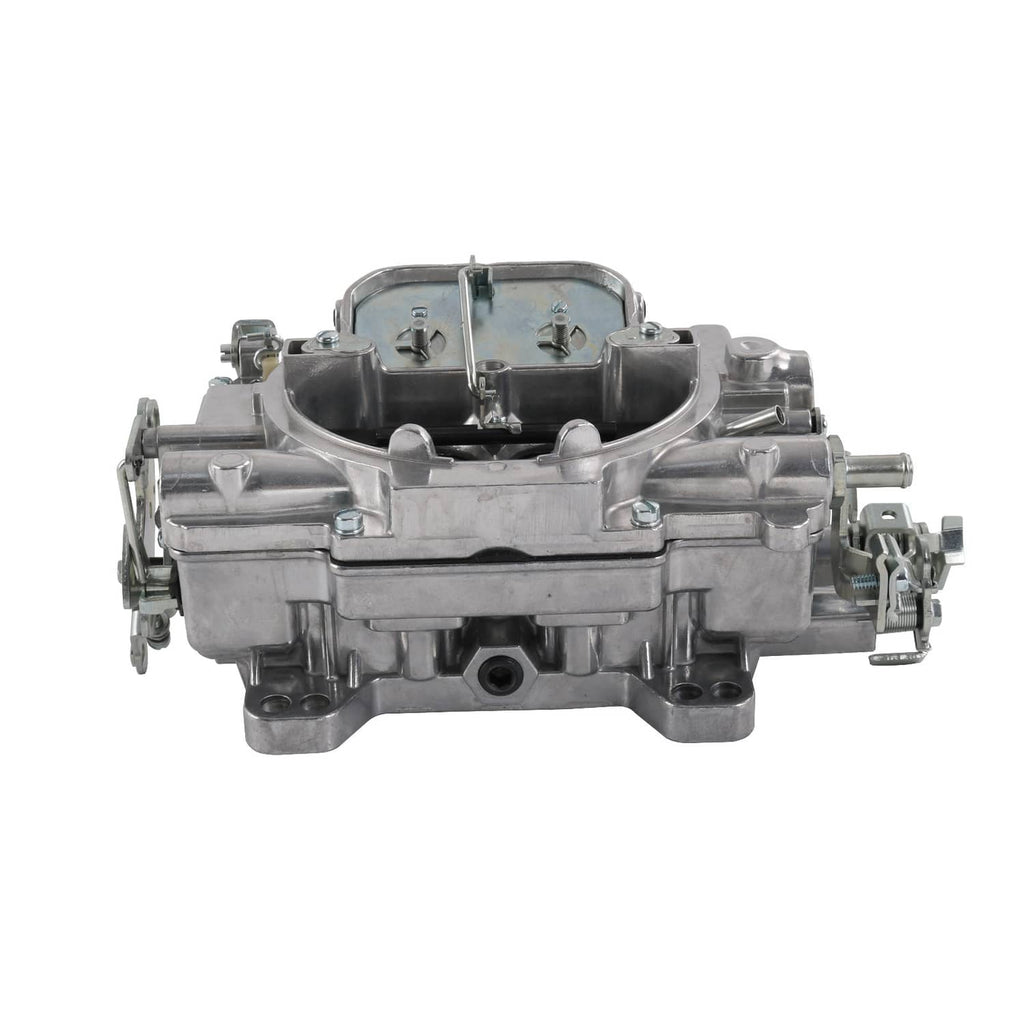 4-barrel square-bore carburetor with manual choke, front profile with choke housing