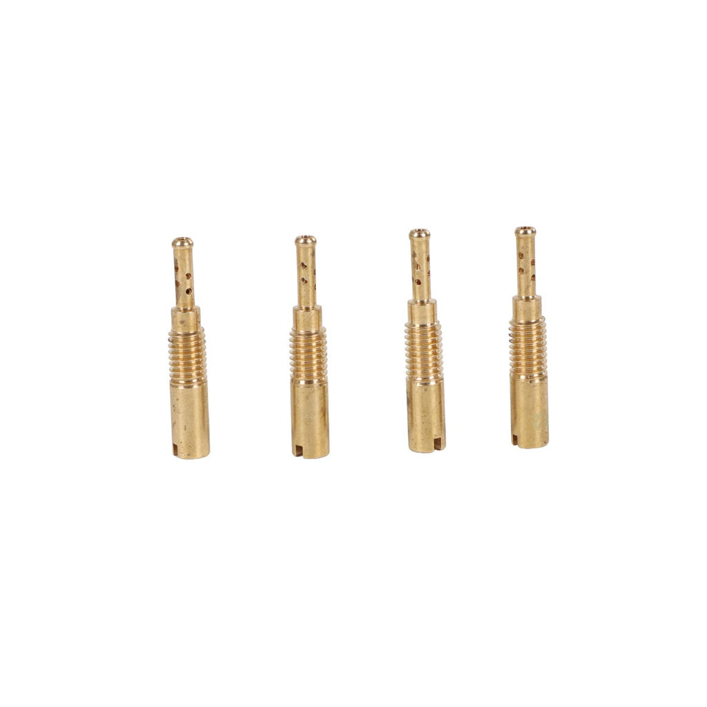Carburetor jet set with four brass needles and spring-style fittings
