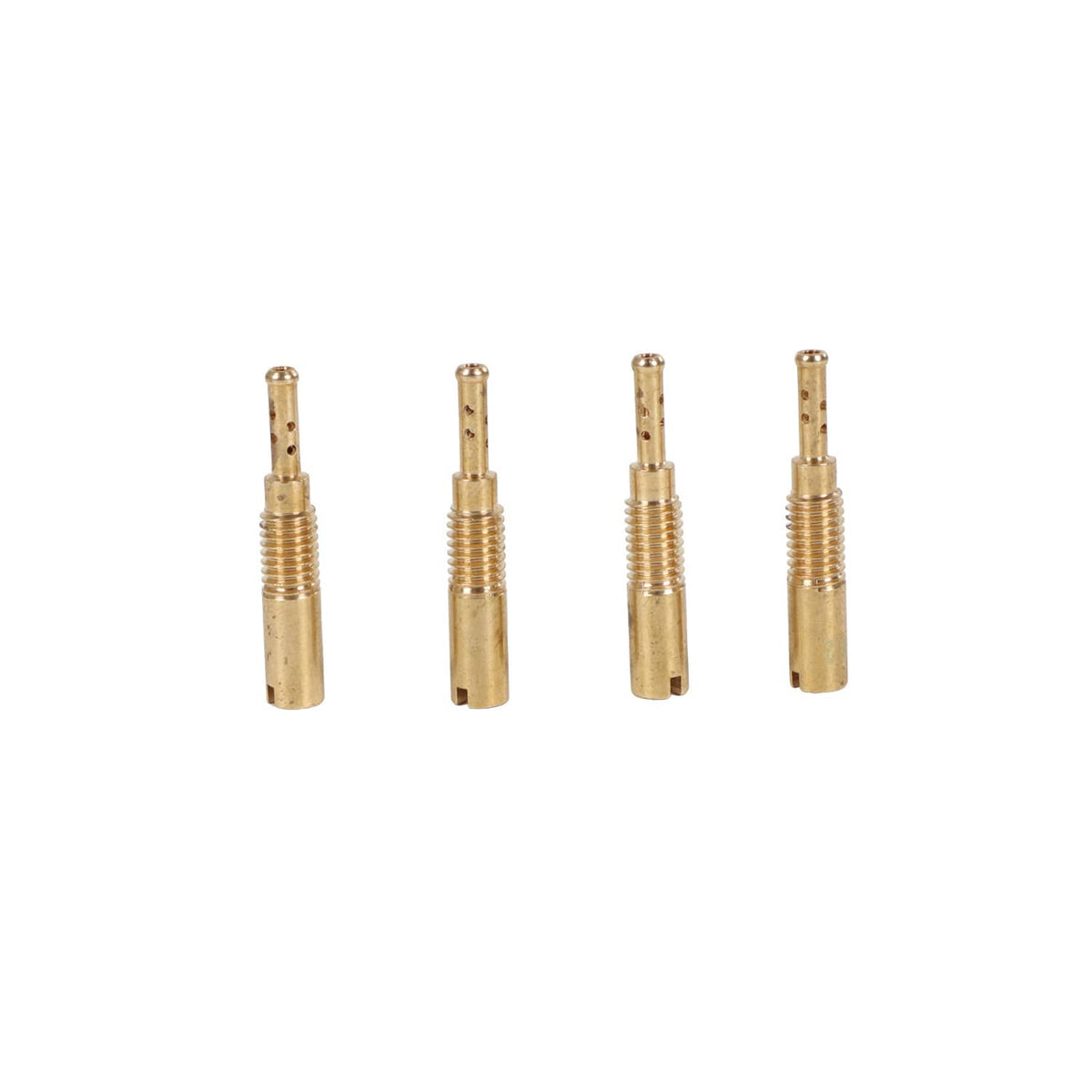 Carburetor jet set with four brass needles and spring-style fittings