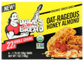 Dave's Killer Bread organic snack bar box, oat-rageous honey almond flavor, 4 bars