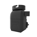 Directional feeder kit device with matte black housing and hinged hopper lid